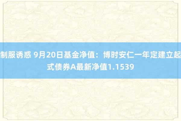 制服诱惑 9月20日基金净值：博时安仁一年定建立起式债券A最新净值1.1539