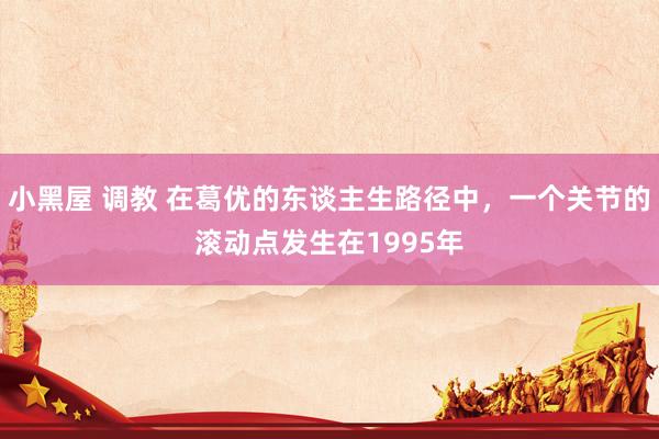 小黑屋 调教 在葛优的东谈主生路径中，一个关节的滚动点发生在1995年